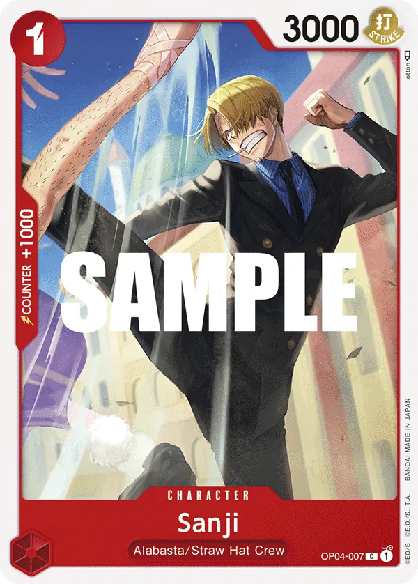 Sanji OP04-007 Normal