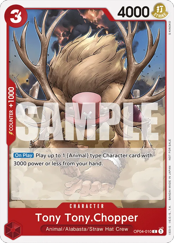 Tony Tony.Chopper OP04-010 Alternate Art