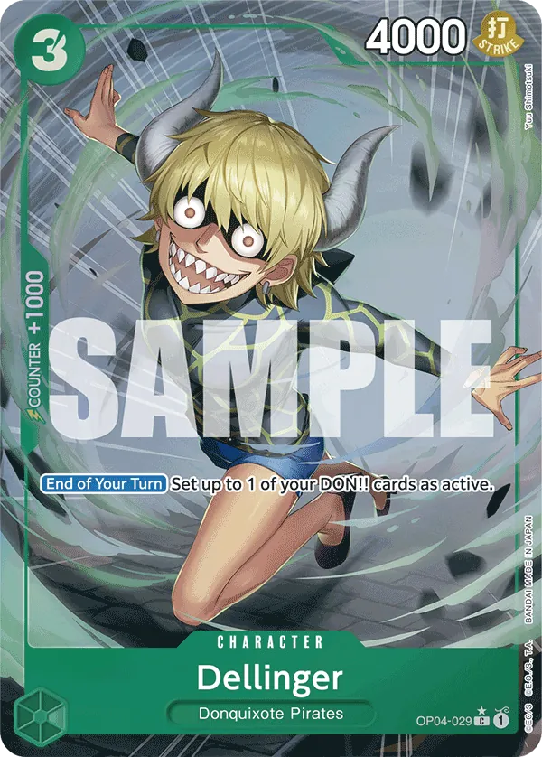 Dellinger OP04-029 Full Art