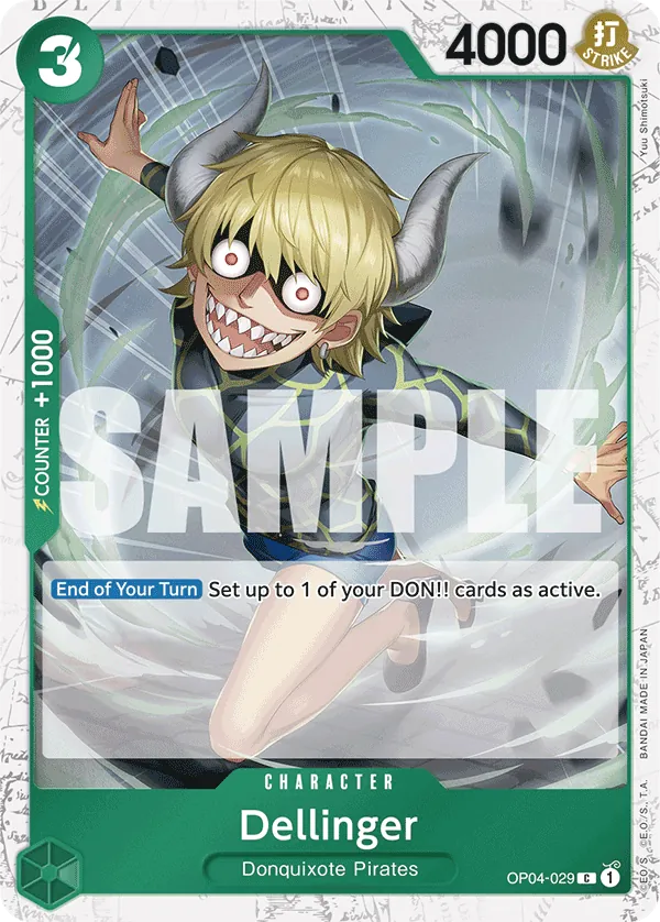 Dellinger OP04-029 Pirate Foil