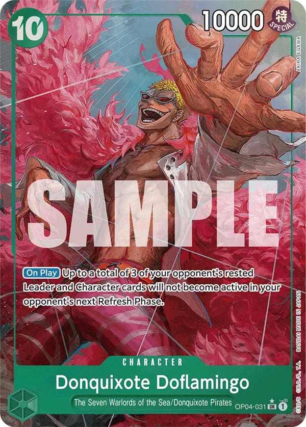 Donquixote Doflamingo OP04-031 Alternate Art