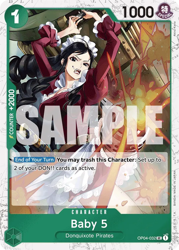 Baby 5 OP04-032 Pirate Foil