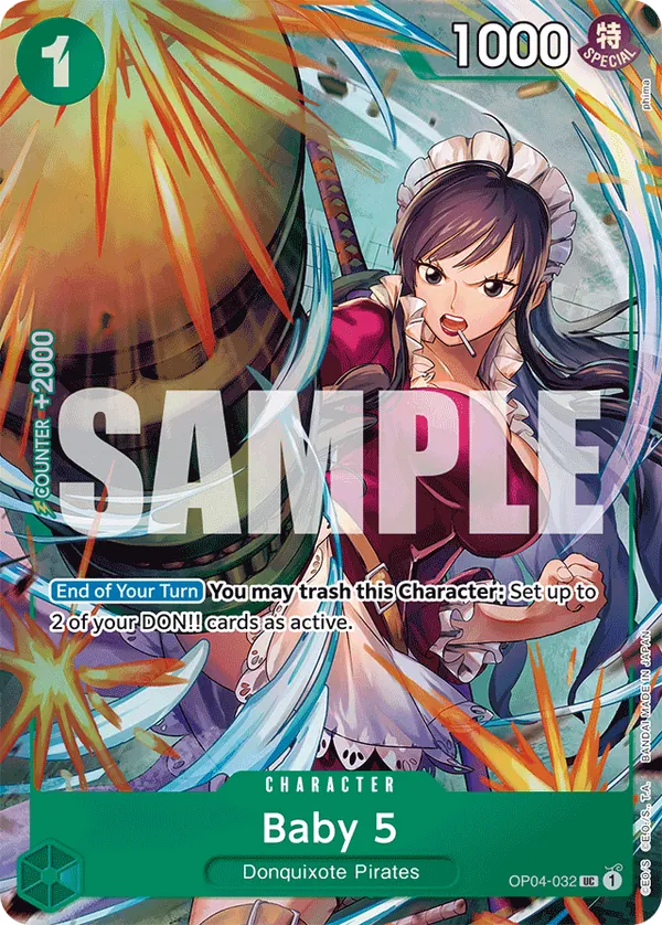 Baby 5 OP04-032 Alternate Art