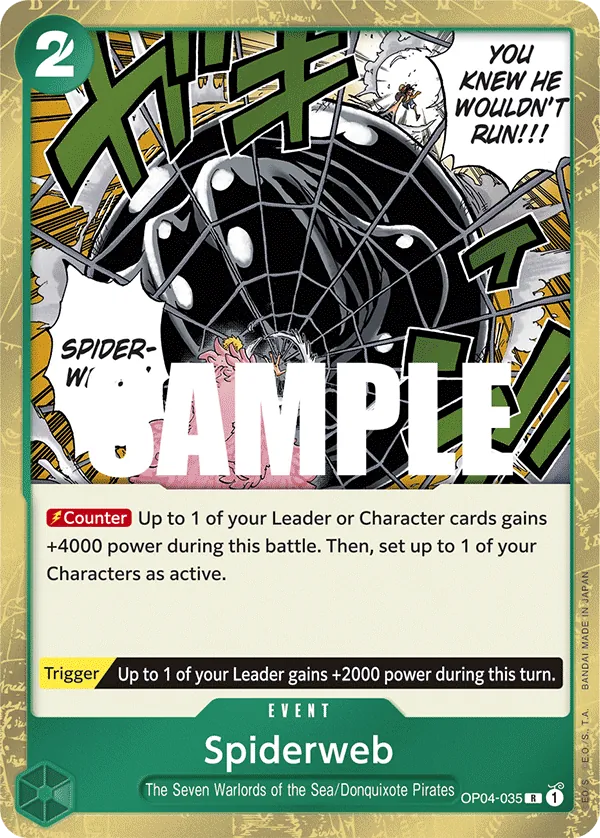 Spiderweb OP04-035 Normal