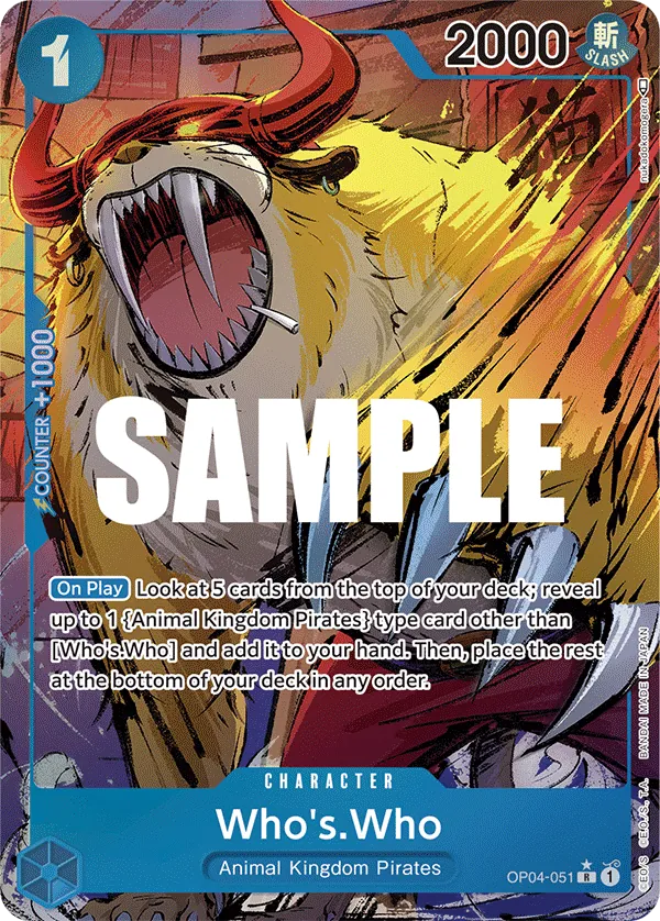 Who's.Who OP04-051 Parallel