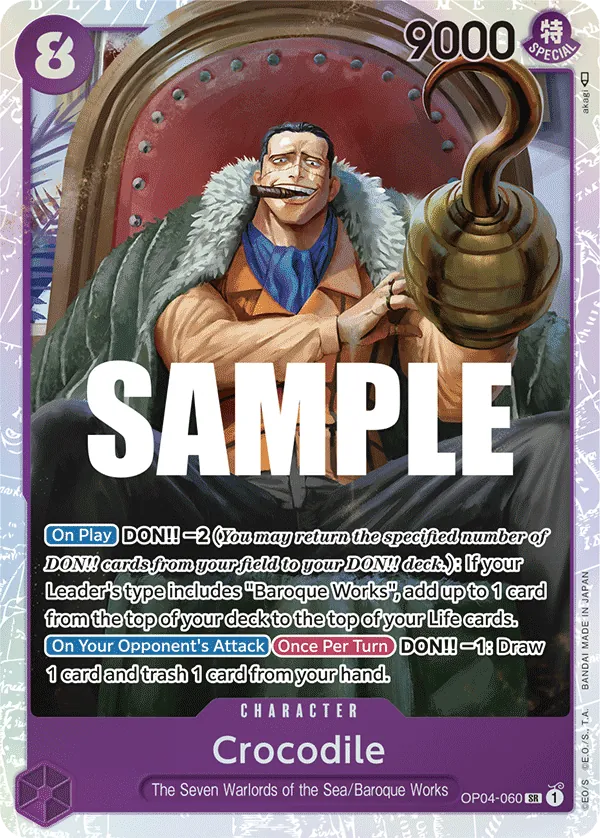 Crocodile OP04-060 Normal