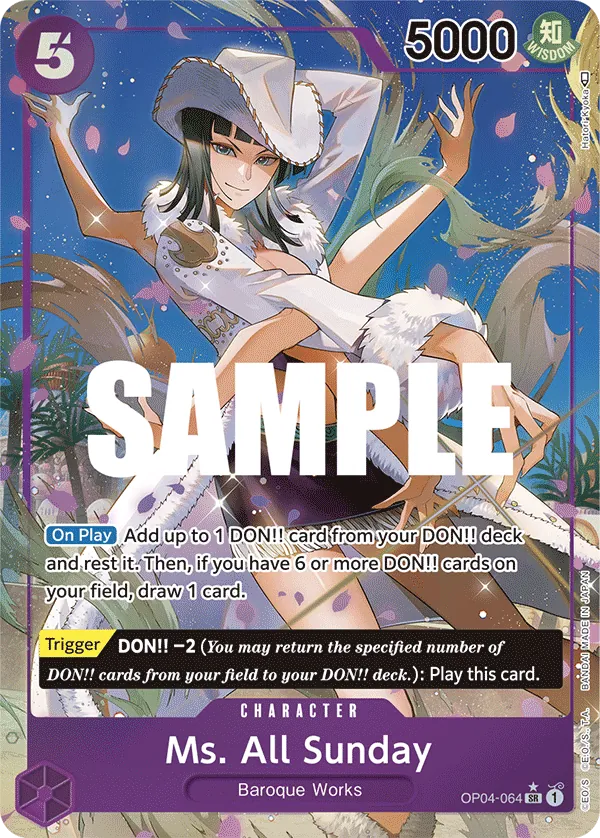 Ms. All Sunday OP04-064 Parallel