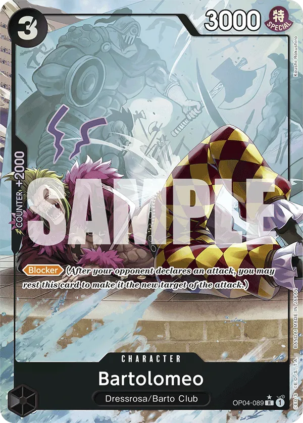 Bartolomeo OP04-089 Full Art