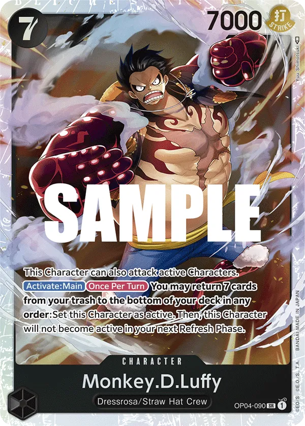 Monkey.D.Luffy OP04-090 Normal