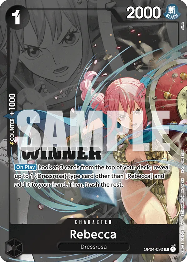 Rebecca OP04-092 Full Art