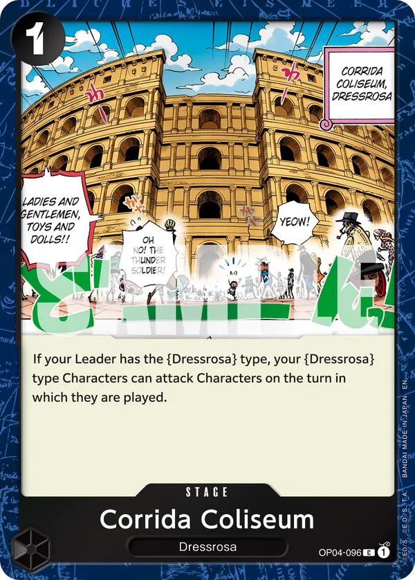 Corrida Coliseum OP04-096 Pirate Foil