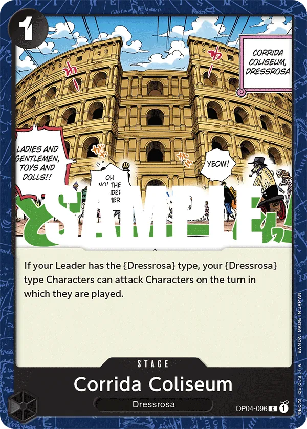 Corrida Coliseum OP04-096 Reprint