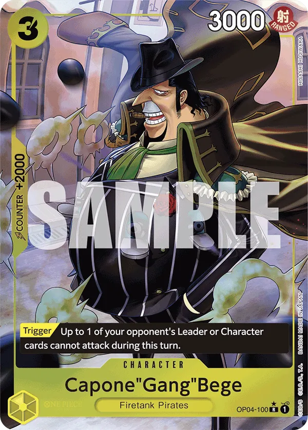 Capone"Gang"Bege OP04-100 Full Art