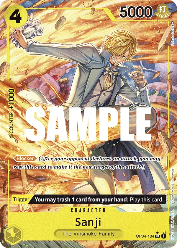 Sanji OP04-104 Parallel