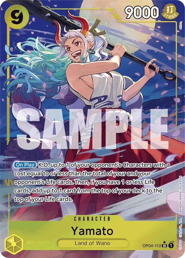 Yamato OP04-112 Alternate Art