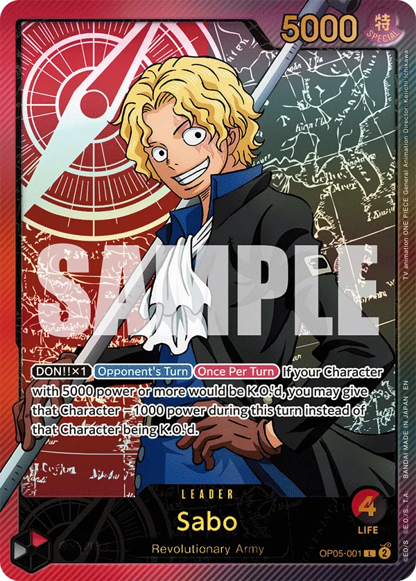 Sabo OP05-001 Alternate Art