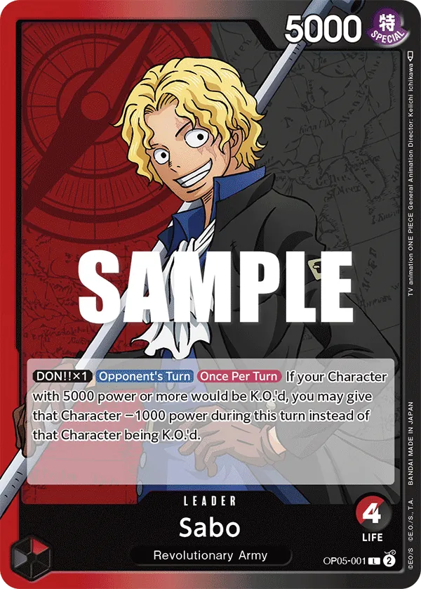 Sabo OP05-001 Normal