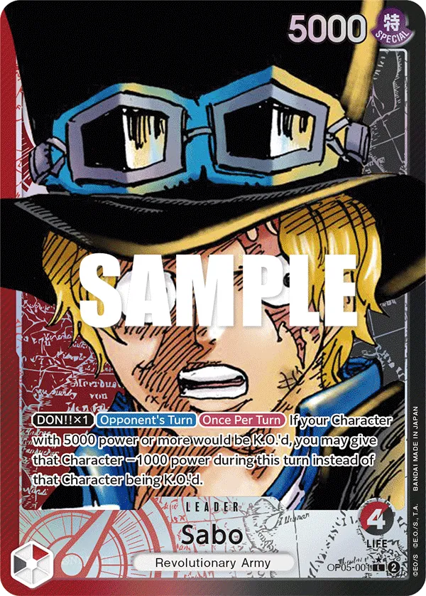Sabo OP05-001 Parallel