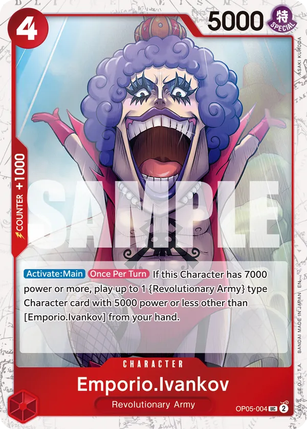 Emporio.Ivankov OP05-004 Pirate Foil