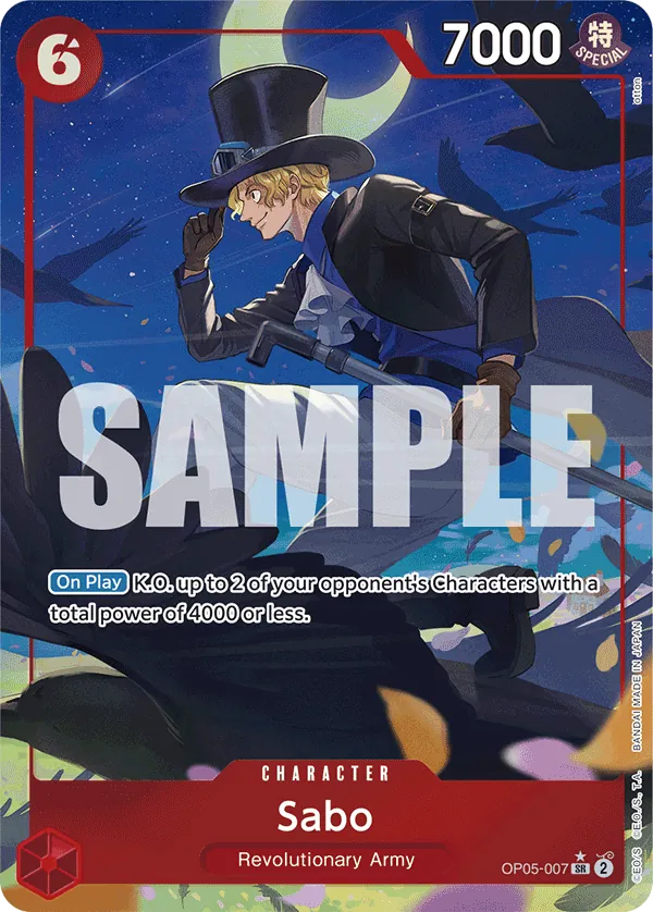 Sabo OP05-007 Alternate Art