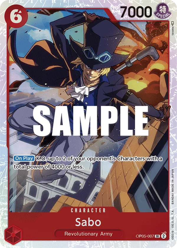 Sabo OP05-007 Reprint