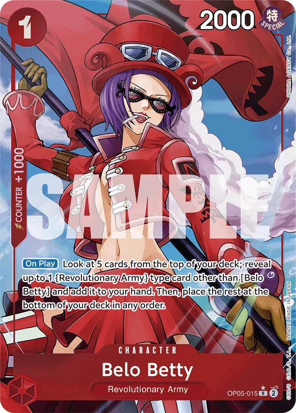Belo Betty OP05-015 Alternate Art