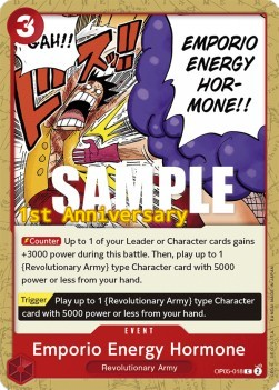 Emporio Energy Hormone OP05-018 Normal