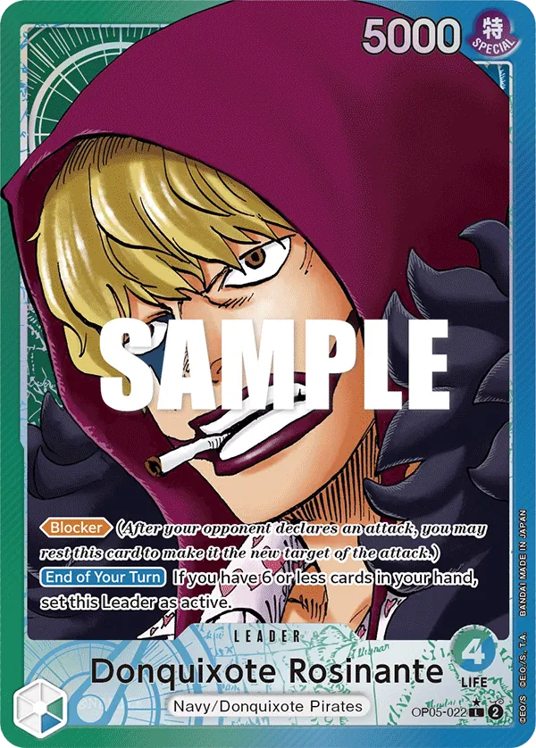 Donquixote Rosinante OP05-022 Parallel