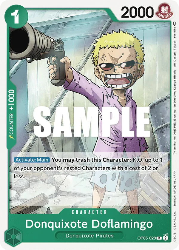 Donquixote Doflamingo OP05-028 Normal