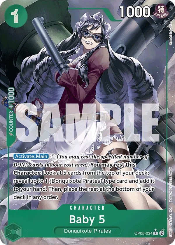 Baby 5 OP05-034 Full Art