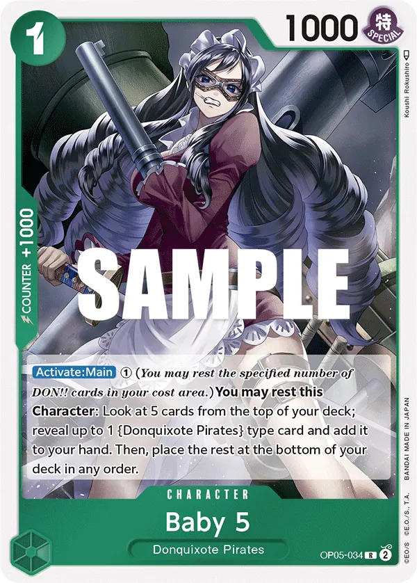Baby 5 OP05-034 Reprint
