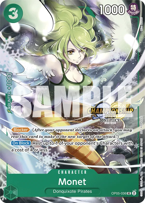 Monet OP05-036 Alternate Art