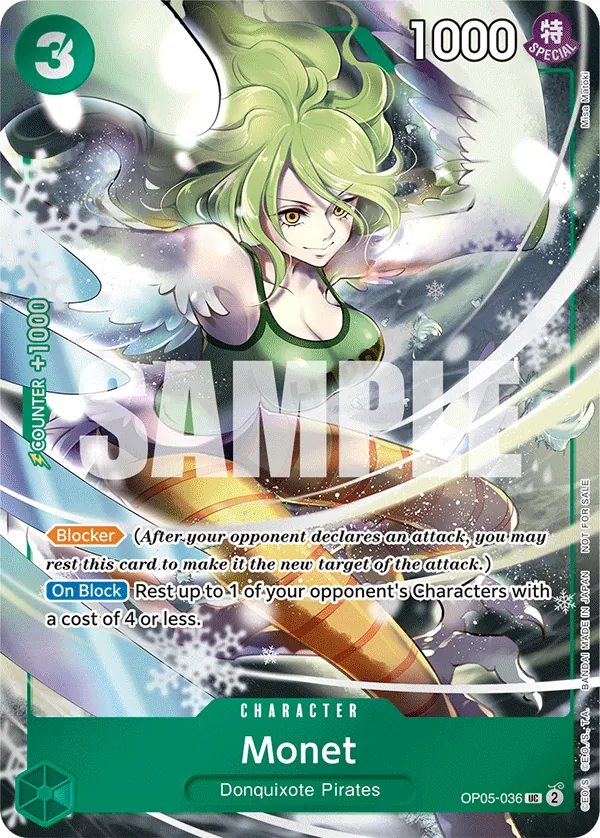 Monet OP05-036 Alternate Art