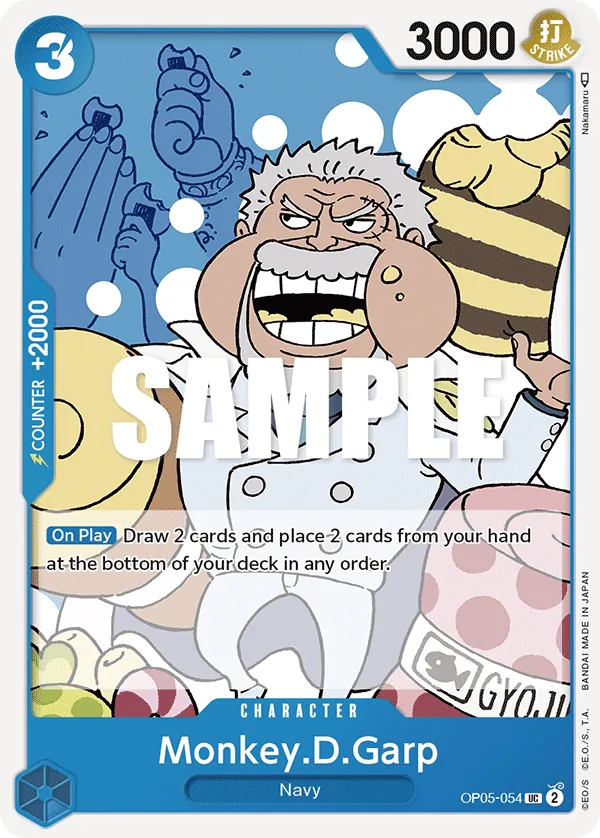Monkey.D.Garp OP05-054 Normal