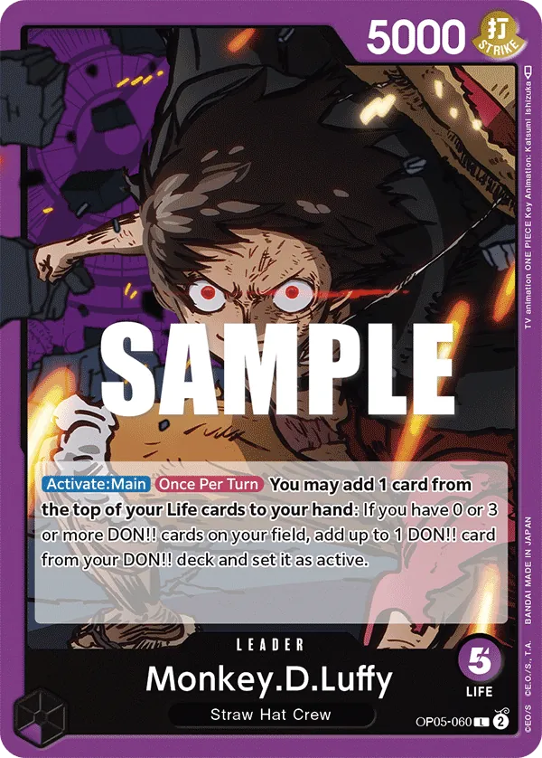 Monkey.D.Luffy OP05-060 Normal