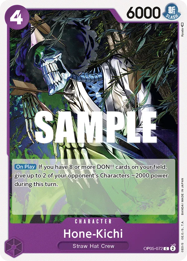 Hone-Kichi OP05-072 Reprint
