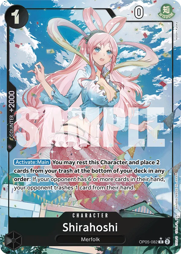 Shirahoshi OP05-082 Full Art