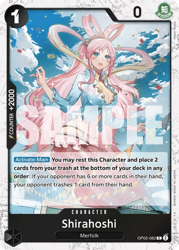 Shirahoshi OP05-082 Pirate Foil