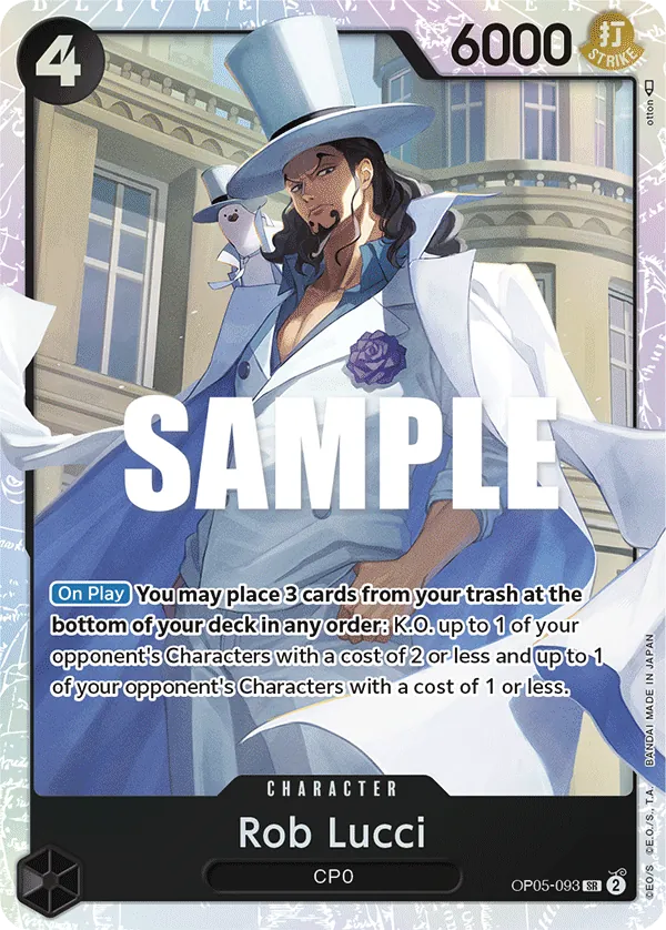 Rob Lucci OP05-093 Normal