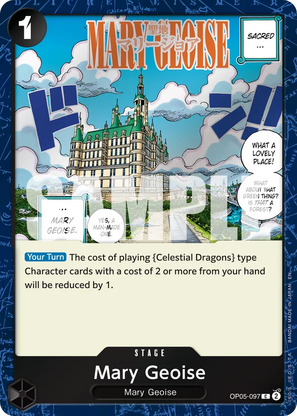 Mary Geoise OP05-097 Pirate Foil
