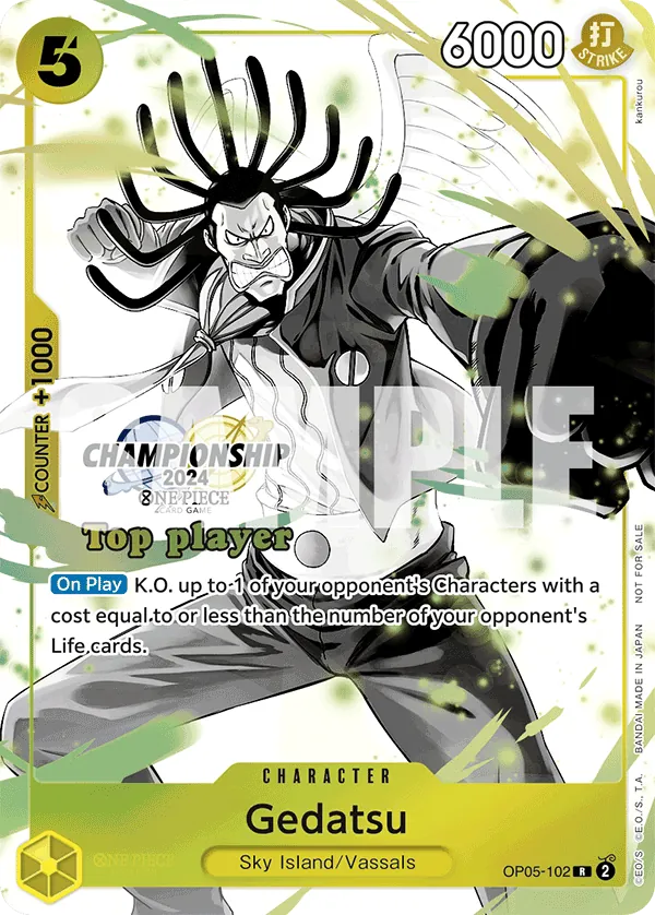 Gedatsu OP05-102 Alternate Art