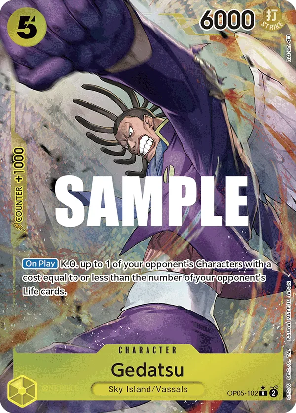 Gedatsu OP05-102 Parallel