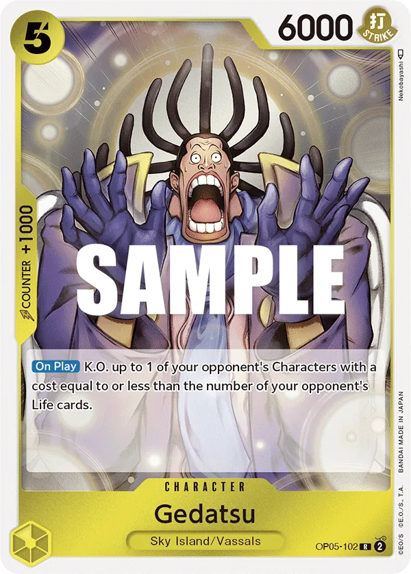 Gedatsu OP05-102 Reprint