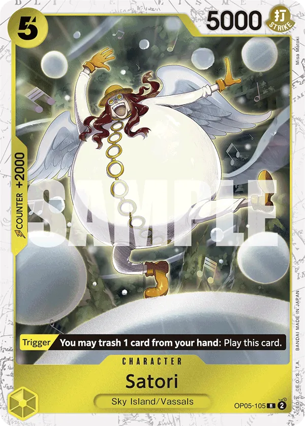 Satori OP05-105 Pirate Foil