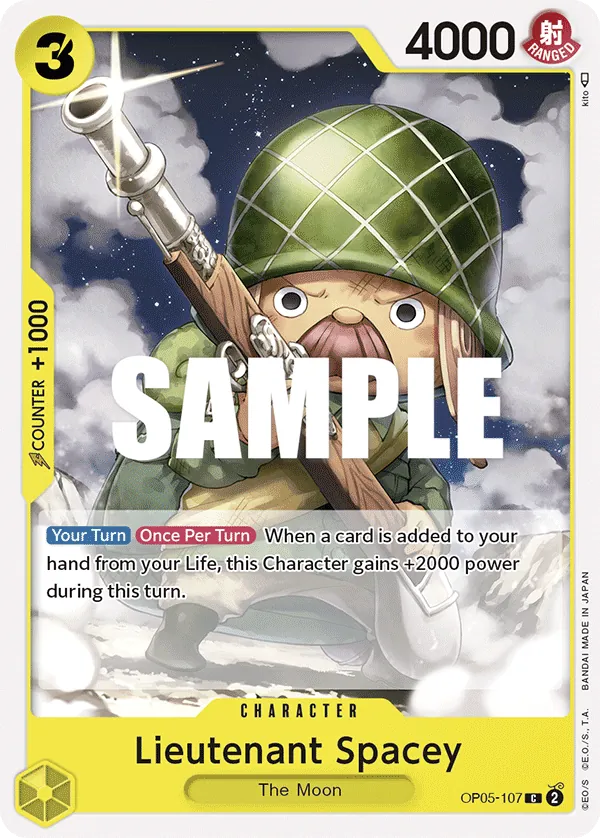 Lieutenant Spacey OP05-107 Normal