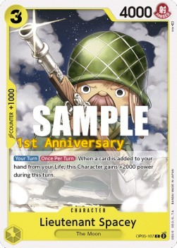 Lieutenant Spacey OP05-107 Normal