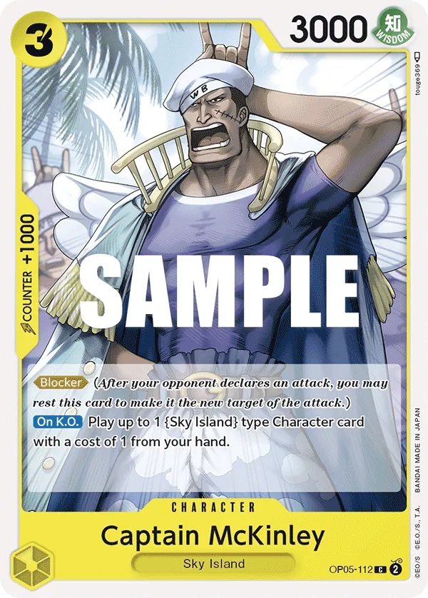 Captain McKinley OP05-112 Normal
