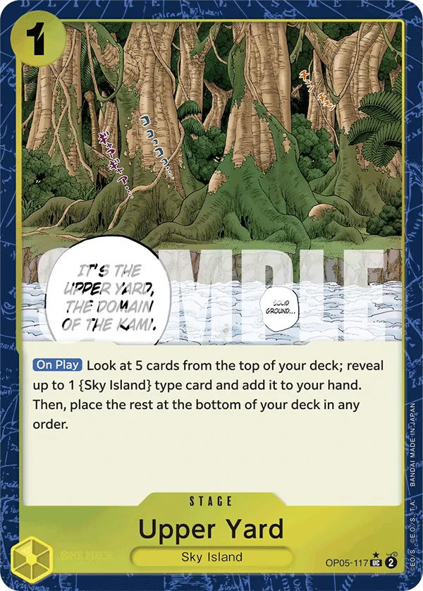 Upper Yard OP05-117 Alternate Art