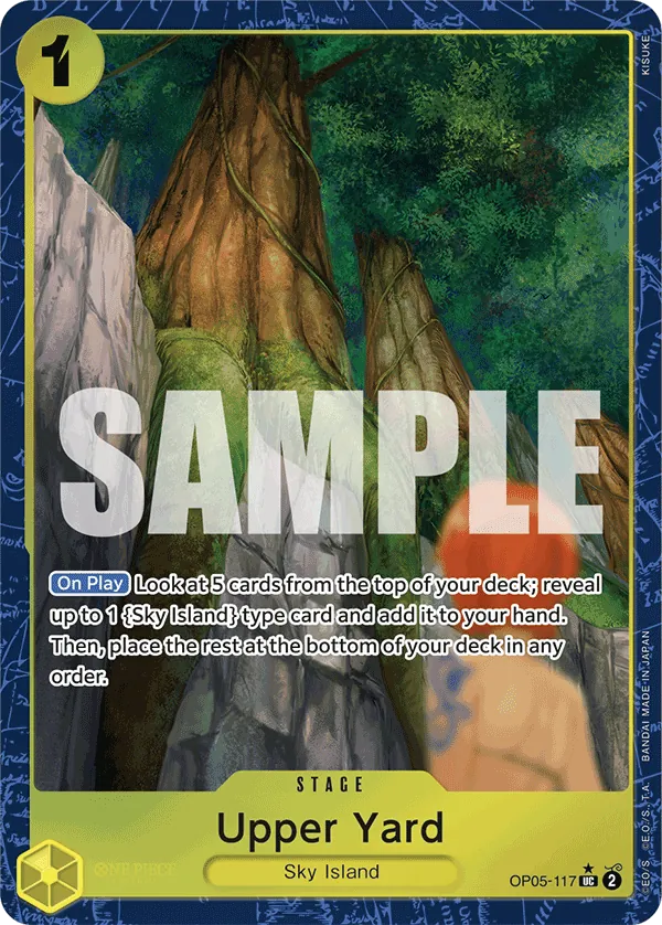 Upper Yard OP05-117 Alternate Art
