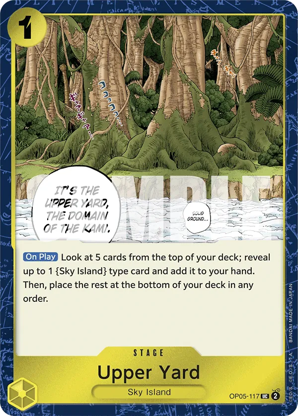 Upper Yard OP05-117 Pirate Foil